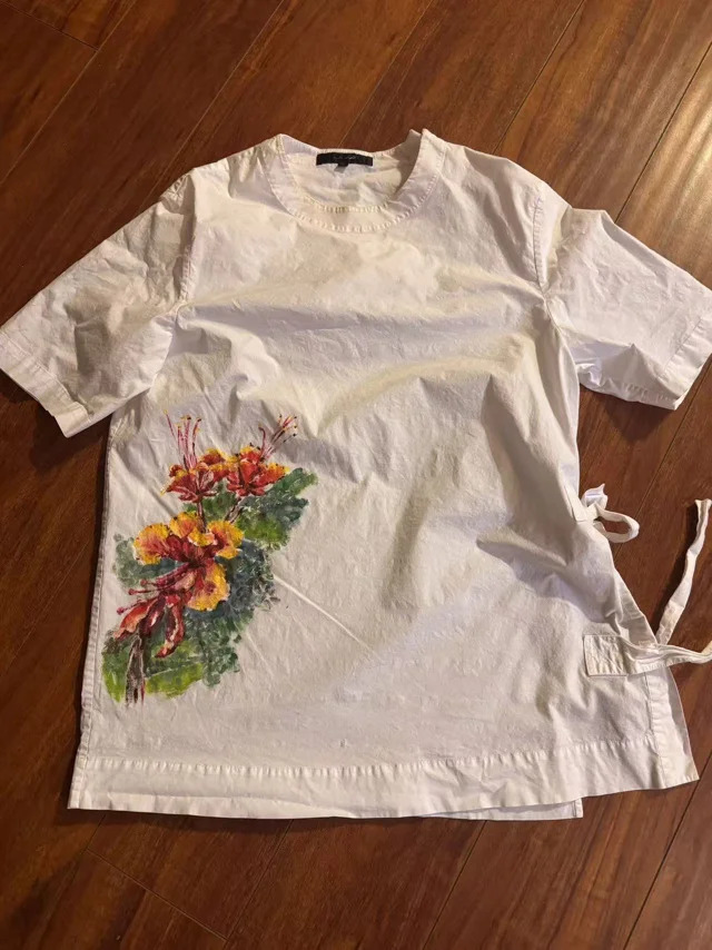A little garden, worn